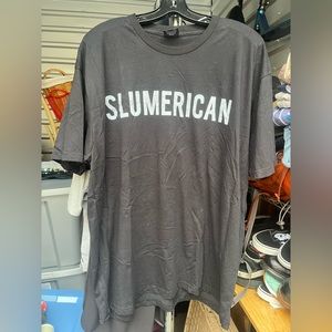 Slumerican Black S/S 2XL Tee